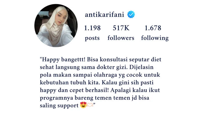 antika-rifani-konsultasi-diet-dokter-gizi-drslimming