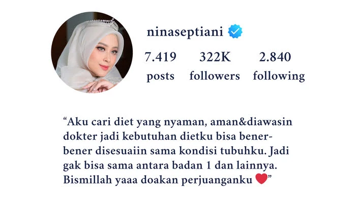 nina-septiani-program-diet-diawasi-dokter-drslimming